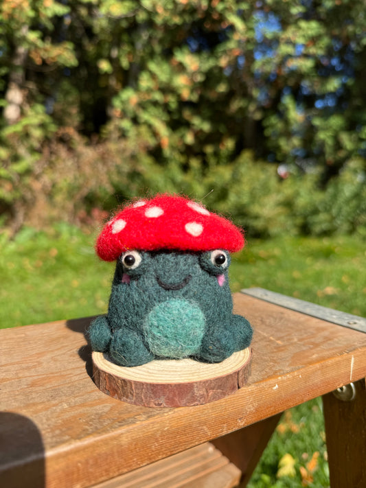 Derpy the Mushroom Frog