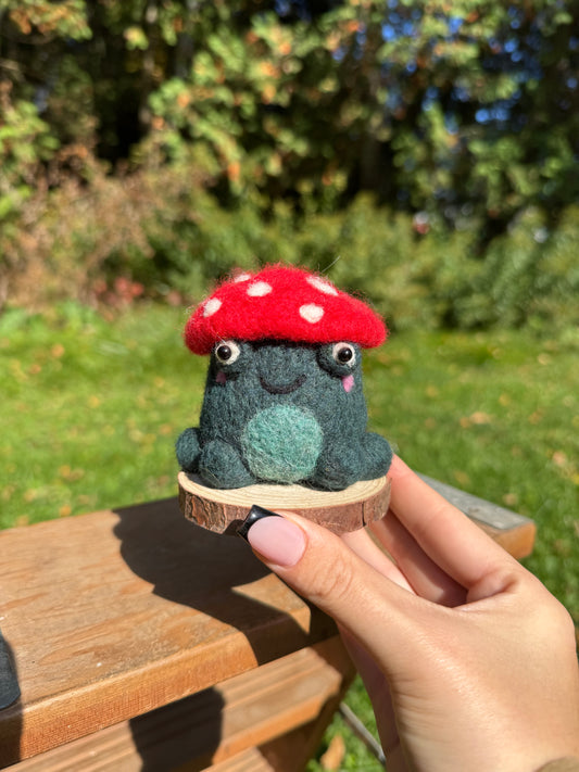 Derpy the Mushroom Frog