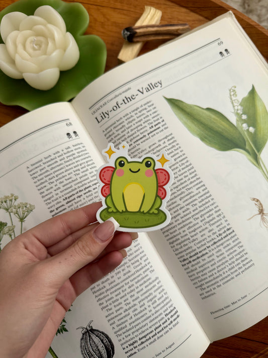 Mystic Frog Sticker